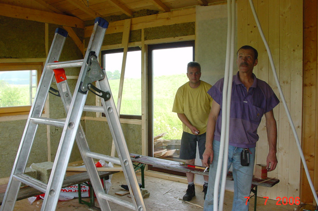 Umbau IGM Hütte 2006 /6