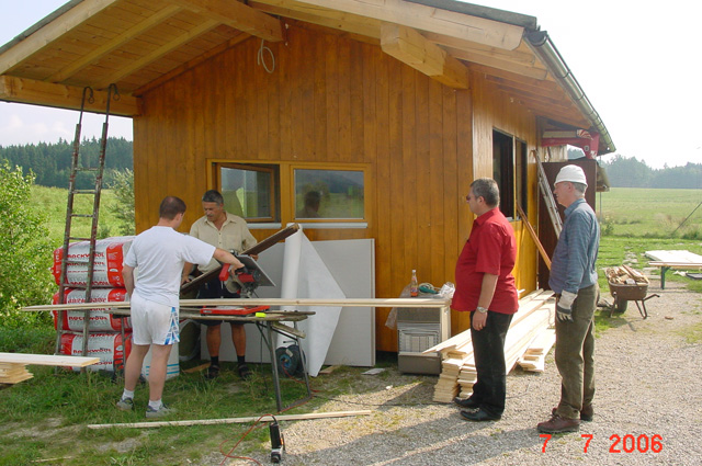 Umbau IGM Hütte 2006 /11